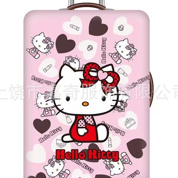 Kitty Trolley Case Protective Cover Melody Elastic Cloth Suitcase Cover Suitcase Cover