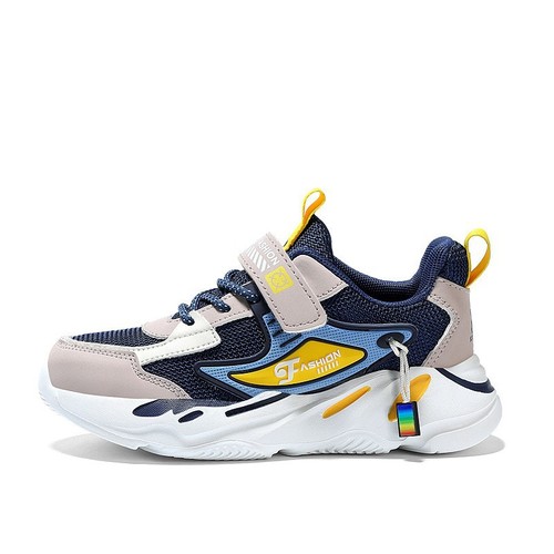Children's Shoes for Boys, Summer 2025 Mesh Running Shoes with Soft Sole, Breathable and Casual Sports Shoes Trend