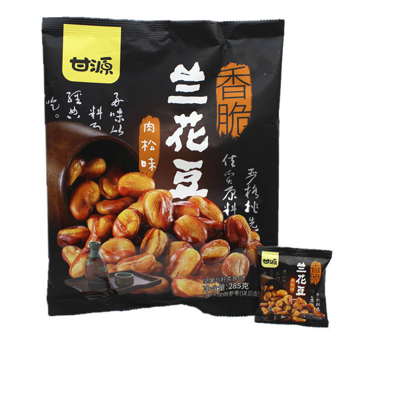 【甘源兰花豆285g】 蚕豆肉松味坚果炒货休闲零食特产独立小包装