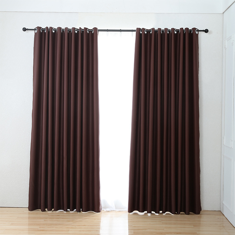 Cortina de alta protección de la luz, cortina de sala de estar de alquiler de alta precisión, cortina Shaoxing Keqiao al por mayor