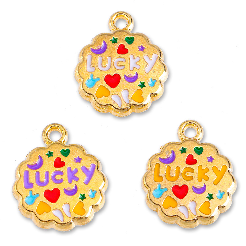 20 Pièces/Paquet Alliage Lettre Star Lune Pendentif display picture 6