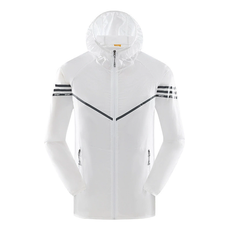 2024 прилив новый солнцезащитный крем мужская тонкая куртка летняя спортивная дышащая ультрафиолетовая одежда для кожи