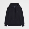 Black white label [pullover style]
