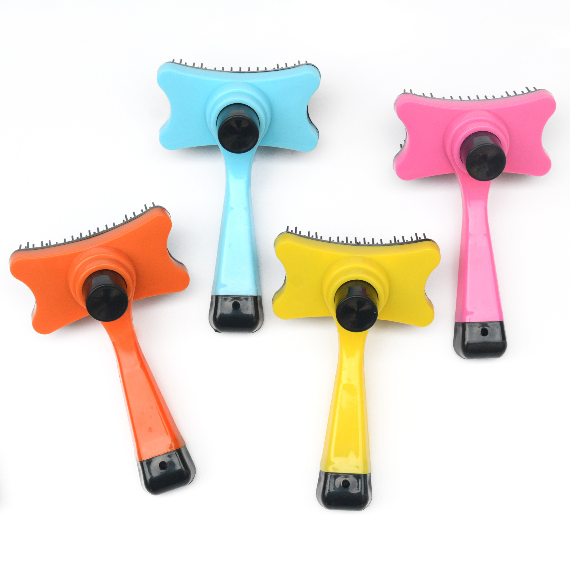 Perro depilación, peine de mascota, limpiador de pelo de perro, pin de pelo flotante, peine de gato, cepillo de nudos abiertos, artículos para mascotas