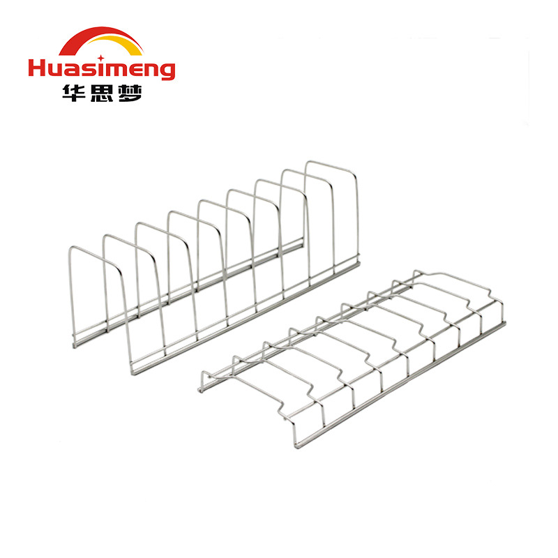 Disinfection cabinet built-in dish rack kitchen supplies stainless steel table top single-layer drain dish rack storage rack