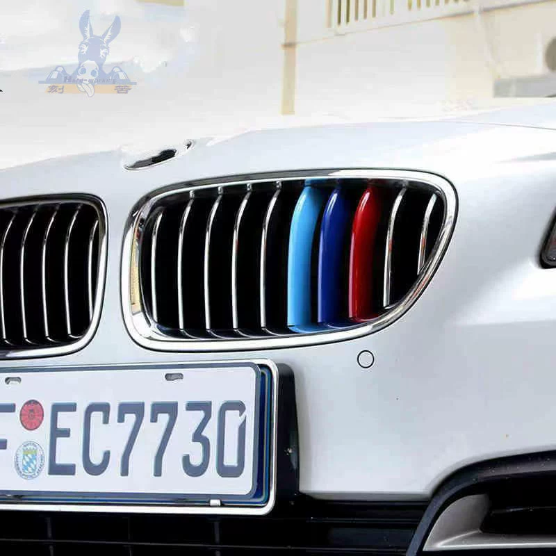 Подходит для BMW China Net New 3 Series 5 Series 1 Series 3GT X1 X3 X4 X6 X7, трёхцветная пряжка, средняя решётка, украшение для доработки