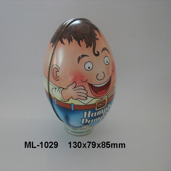 源头厂家供应蛋形罐、鸡蛋形罐，圣诞节蛋罐