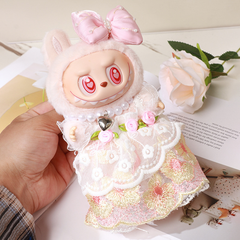ラブブベビー服ドレス新製品はラブブ人形周辺機器を着用できますかわいい着替えぬいぐるみ服卸売|undefined
