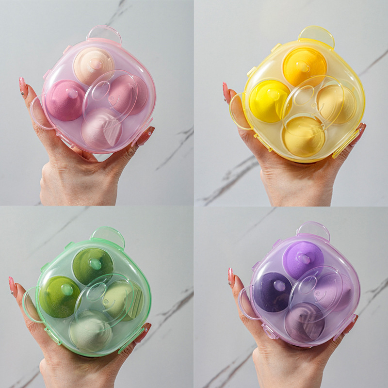 Botella de deriva de celebridades de Internet, dos fines secos y húmedos, sin polvo, huevos de maquillaje de belleza, huevos de maquillaje suave y agradable para la piel, suministro directo de fábrica al por mayor