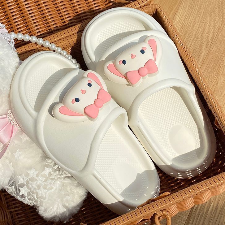 Zapatillas lindas de las mujeres EVA super suave casa antideslizante desodorante 2023 de dibujos animados todo partido sandalias calientes
