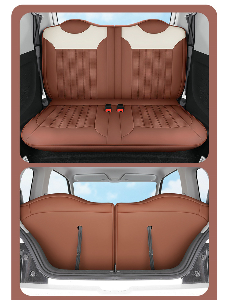 20-23 Models of Wuling Hongguang Mini Ev, Cute Goddess Style, Suitable for All-Inclusive Leather Seat Covers, Four-Season Car Seat Cushions