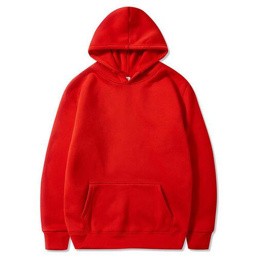 20-color foreign trade men's autumn and winter lined blank men's hoodie large size single-color turtleneck hoodie men's wholesale