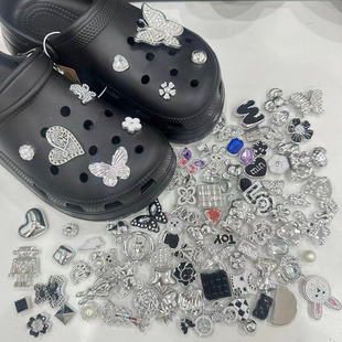 Cave Shoes Shoes Flower Accessories Fit CROC Acrylic Plastic Resin One-piece Decorative Buckle Stall Popular recommend