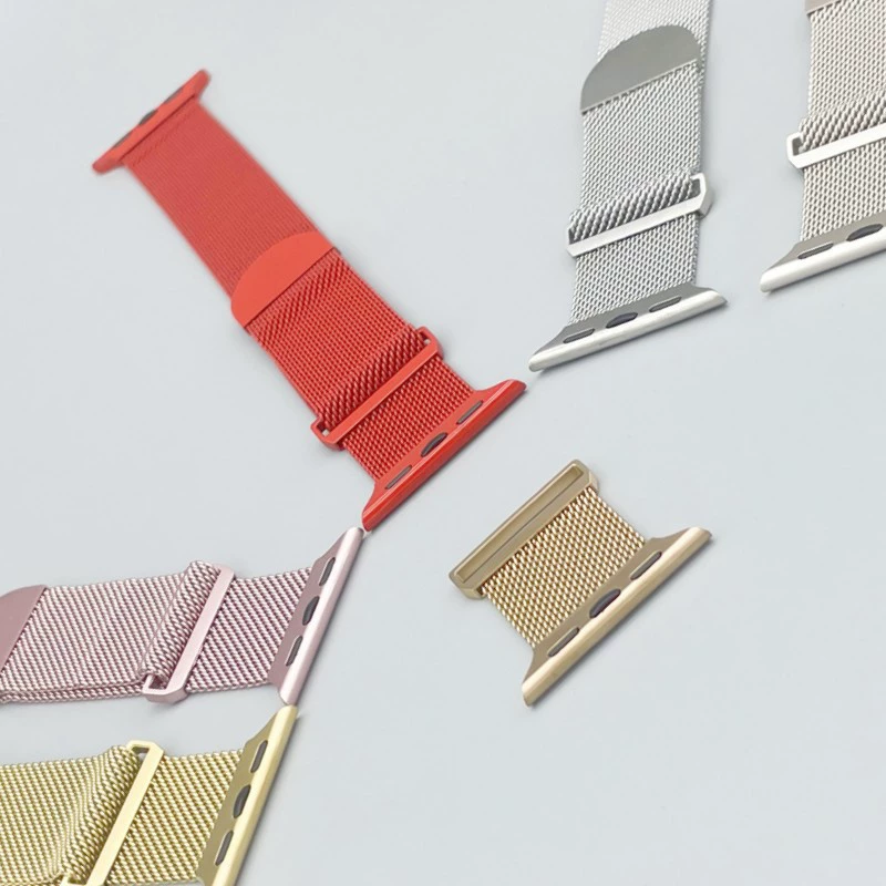 Apple ремешок applewatch8 Милан Ницца двойной секционный полукруглый Магнитный Два ремешка iwatch