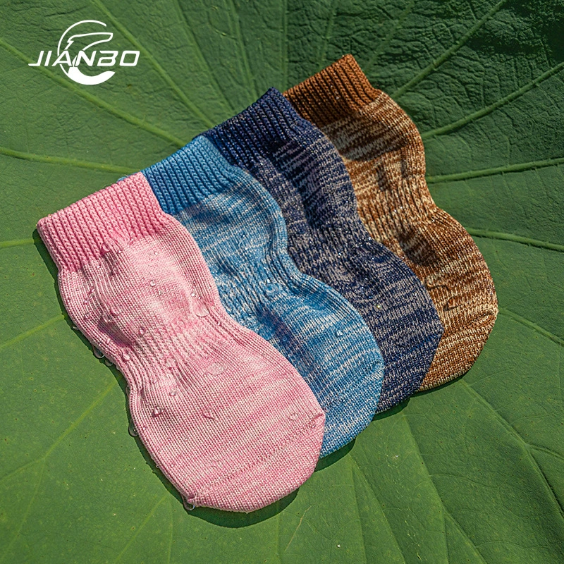 Носки для домашних животных носки для собак с защитой от падения теплая зимняя обувь Домашние носки для больших собак гидрофобные носки