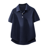 ZY8117-3D短袖T恤休闲cleanfit莱赛尔天丝老钱风针织OLO，男装针织衫/毛衣，星座614