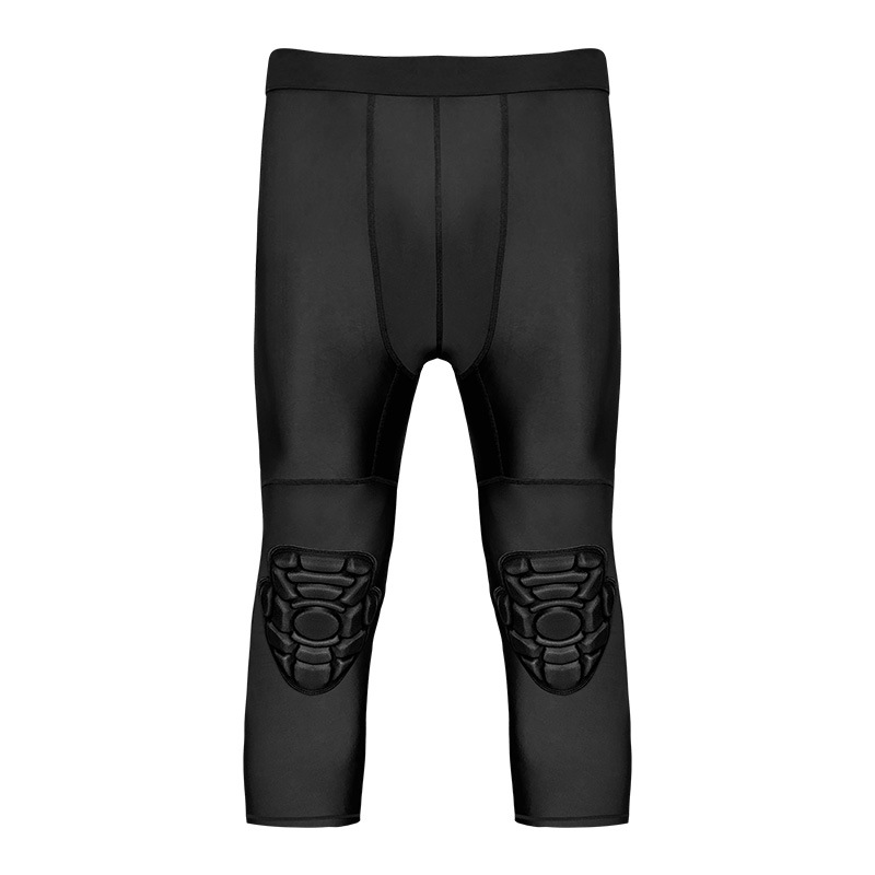 Pantalón cropped con almohadilla estampada TWA-0205