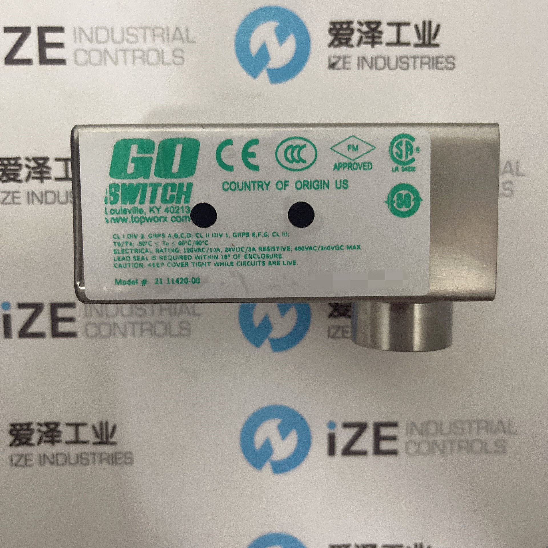 TOPWORX开关21-11420-00原装