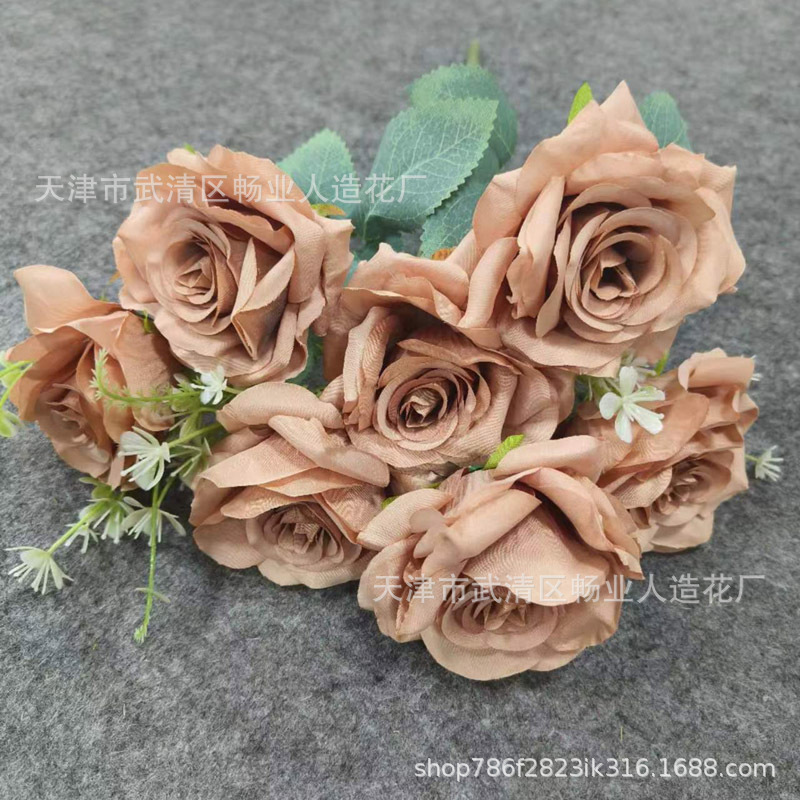 7 roses en diamant