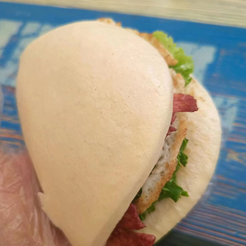 月亮馍陕西大荔特产商用手工酵面馍馍荷叶饼肉夹馍面食摆摊真空装-阿里巴巴