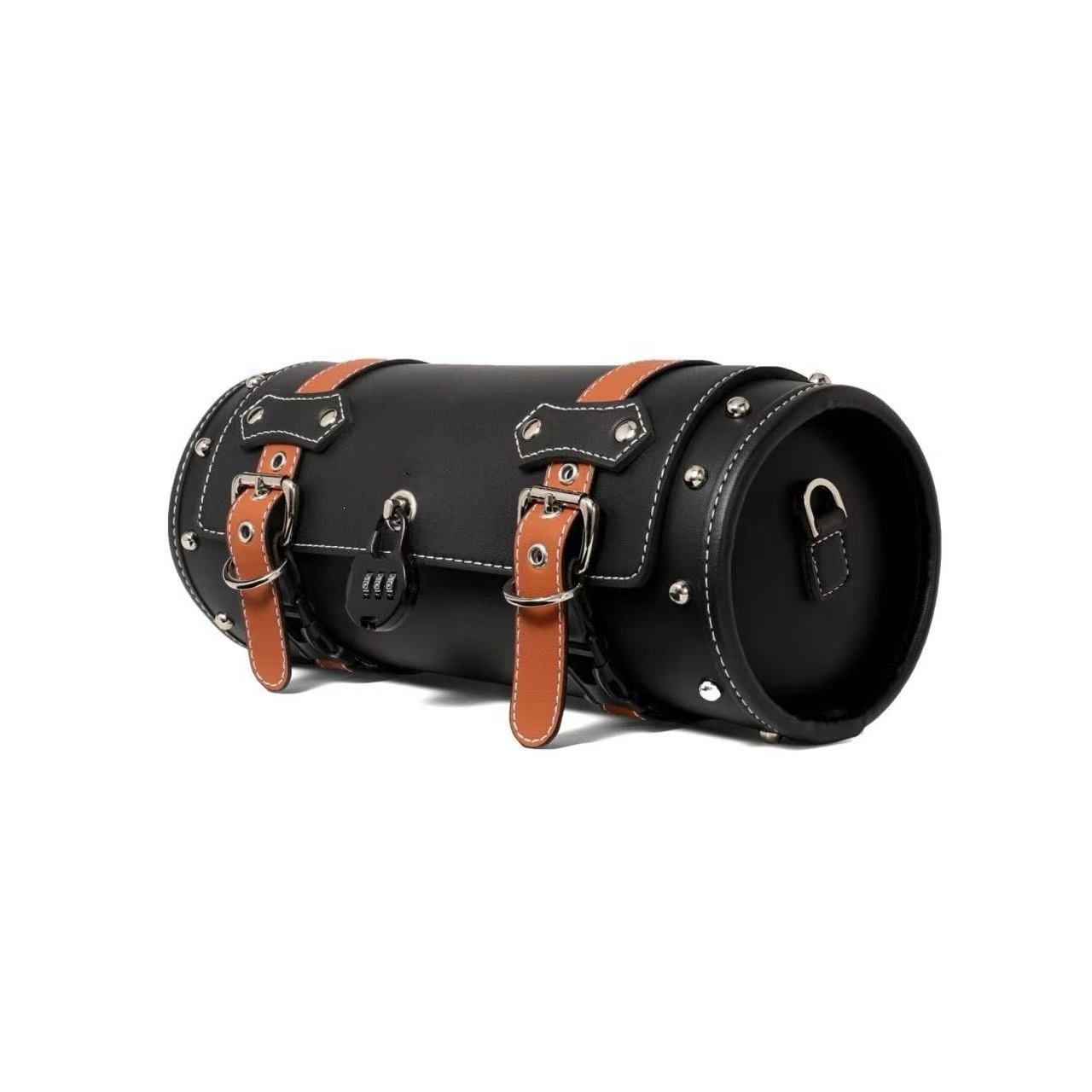 Retro motorcycle rear tail bag, tool bag, universal for electric scooters, scooter rear seat modification, front bag, waterproof
