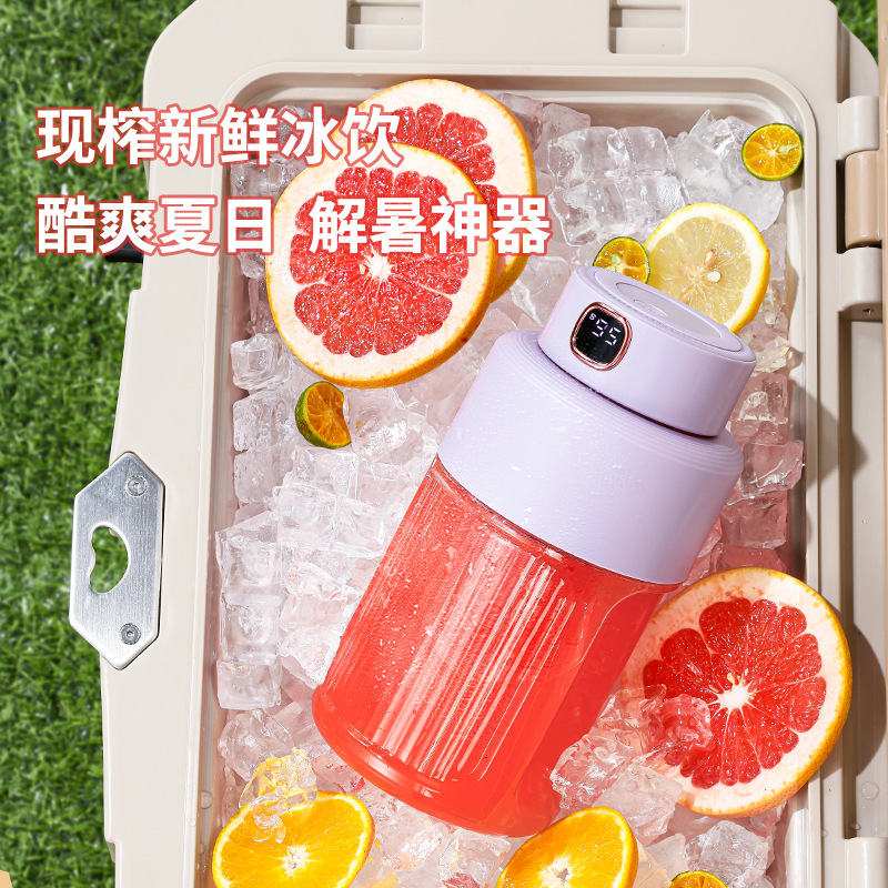 Rongshida Juicer Cup Outdoor Small Household Portable Rechargeable Juicer Tons Cup Summer Group Buying Choice