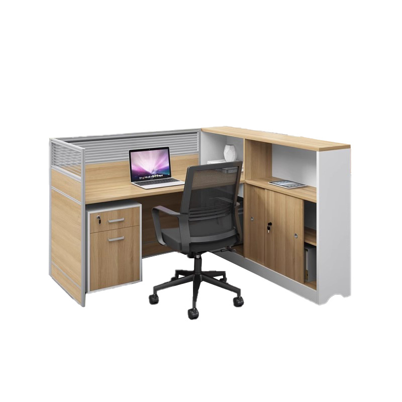 Escritorio de personal combinación libre simple escritorio de oficina moderno combinación de asiento de tarjeta pantalla divisoria mesa financiera oficina