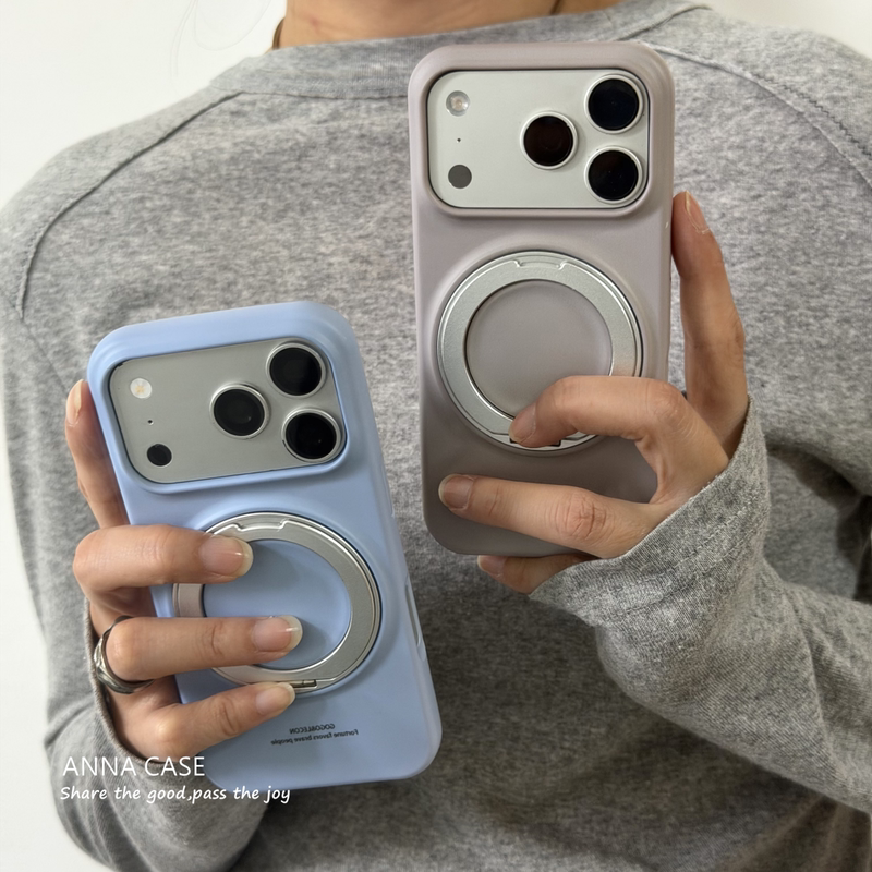 Eins minimalist blue-gray rotating stand phone case suitable for iPhone 17 Pro Max Apple 17 Eins minimalist blue-gray rotating stand phone case suitable for iPhone 17 Pro Max Apple 17