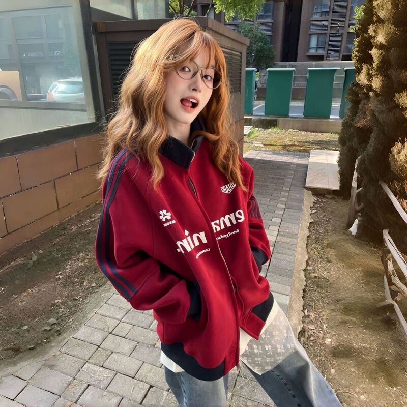 Casual Versatile Hooded Sweatshirt for Women, Lazy Style, Loose 2025 New Chic Design Top, Spring and Autumn Jacket Trend