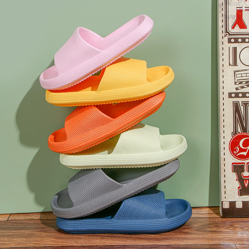 Ванные тапочки мужские наружные носки оптом новые толстые подошвы тапочки женские трансграничные летние мягкие подошвы для дома