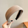 6#Oats wide edge hair hoop