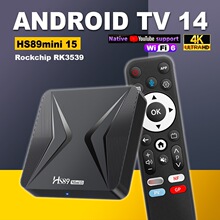 HS89 mini 15 RK3539�ҕ�а�׿14����W�j�C픺�tv box�羳���l