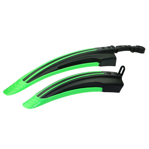 Mountain bike colorful fenders, mudguards, rain plate tiles, rainy day riding equipment, free screws