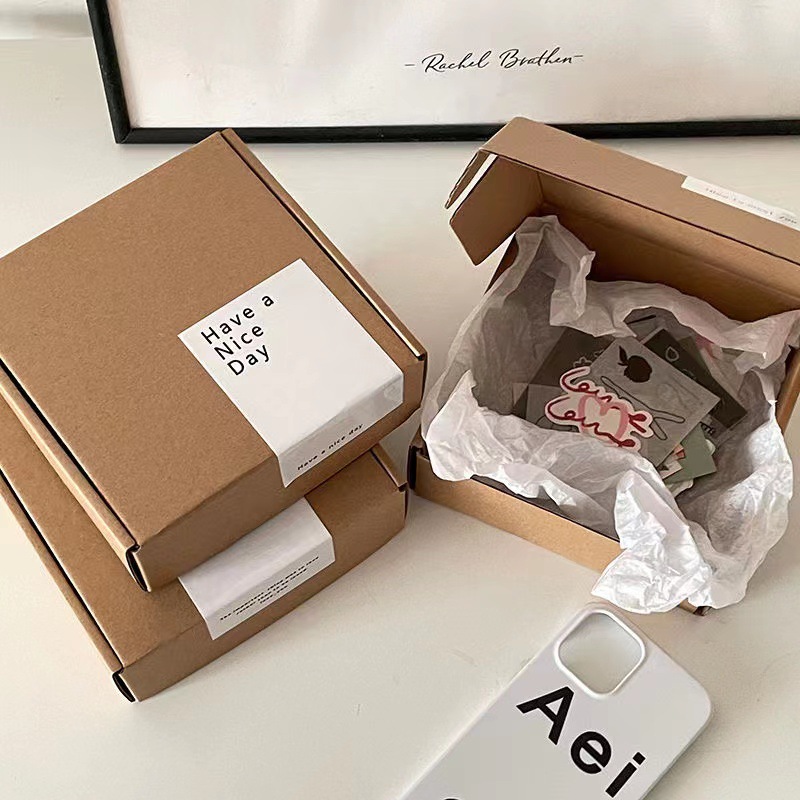 特硬飞机盒出卡打包材料小卡纸盒快递打包批发快递盒纸箱小礼物盒