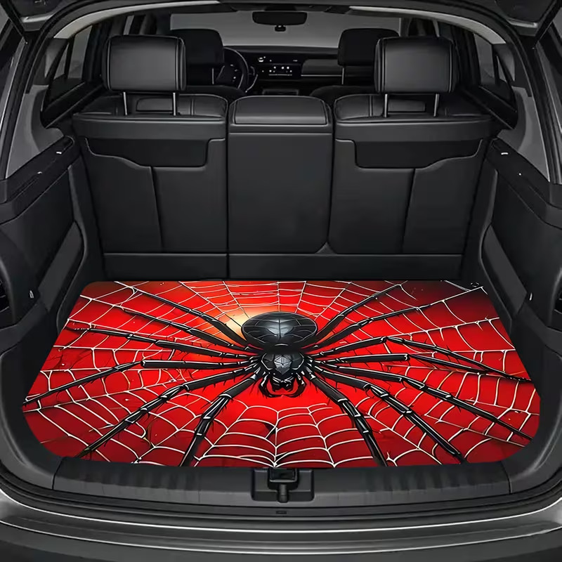 Simple Solid Color Car Trunk Mat, Stain-Resistant and Wear-Resistant, Universal for All Seasons, Water-Absorbent Storage Mat, Cross-Border Temu