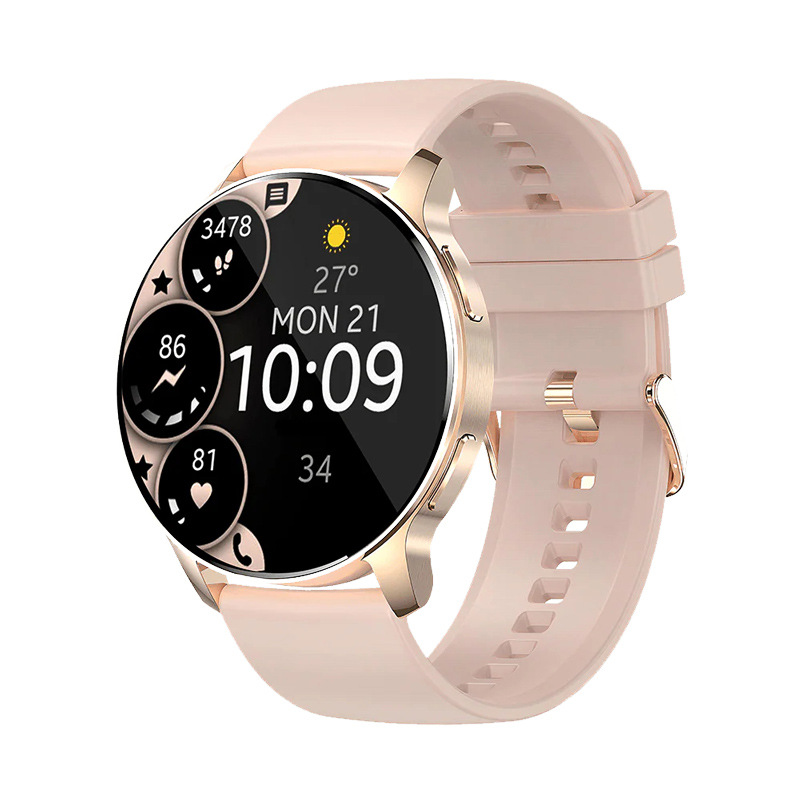 Cross-Border I50 Women's Fashion Smart Watch Bluetooth Call Step Counting Exercise 1.52 Round Screen Women's Heart Rate Monitoring