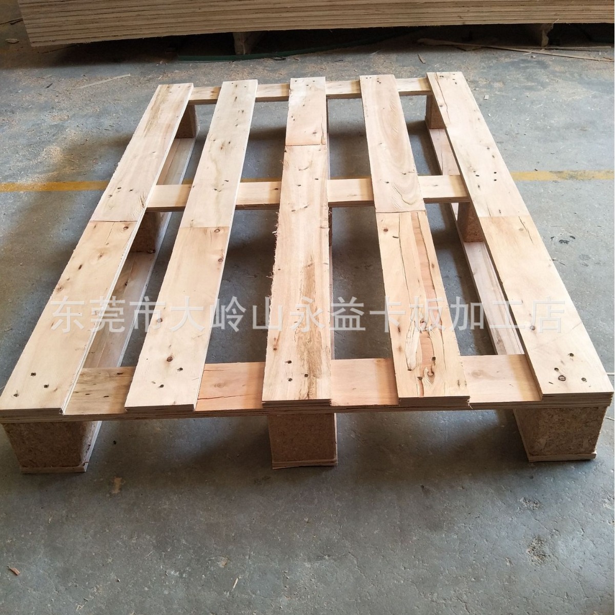 工厂批发木卡板 胶合板免熏蒸出口运输便捷货运叉车木托盘