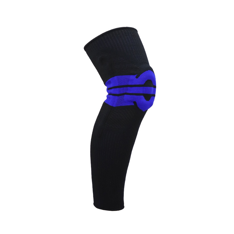 Aikedifei 2098 # rodilleras alargadas almohadillas de pierna Deportes hombres y mujeres rodilla manga larga baloncesto correr caliente profesional image 6