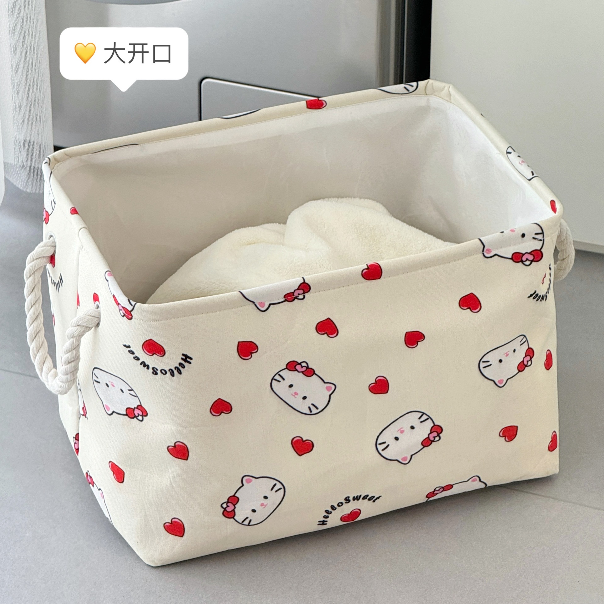 Cesta de ropa sucia plegable doméstica para gatos, cesta de almacenamiento de ropa sucia, baño impermeable, gran capacidad de cesta de ropa sucia