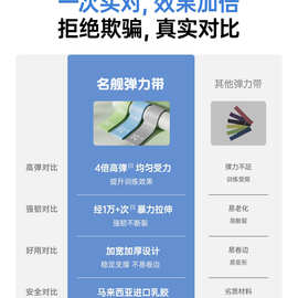 ♔男士健身弹力带阻力带抗阻力量康复拉力训练瑜伽圈练腿臀塑形神