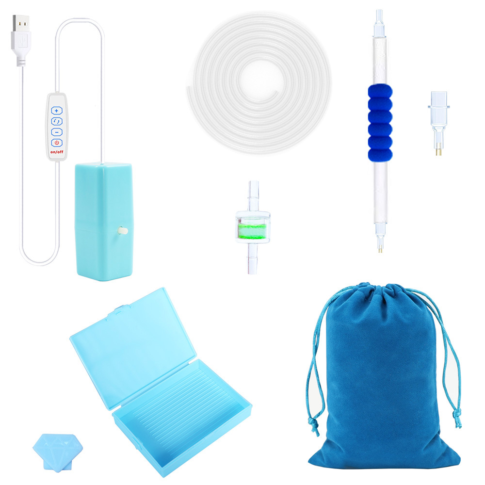 Pintura de diamantes nuevo bolígrafo de perforación de puntos eléctrico Amazon nuevo bolígrafo de succión al vacío broca de punto de succión herramienta de bricolaje