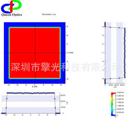 3D打印机光源模组  UVLED 3d打印复合透镜