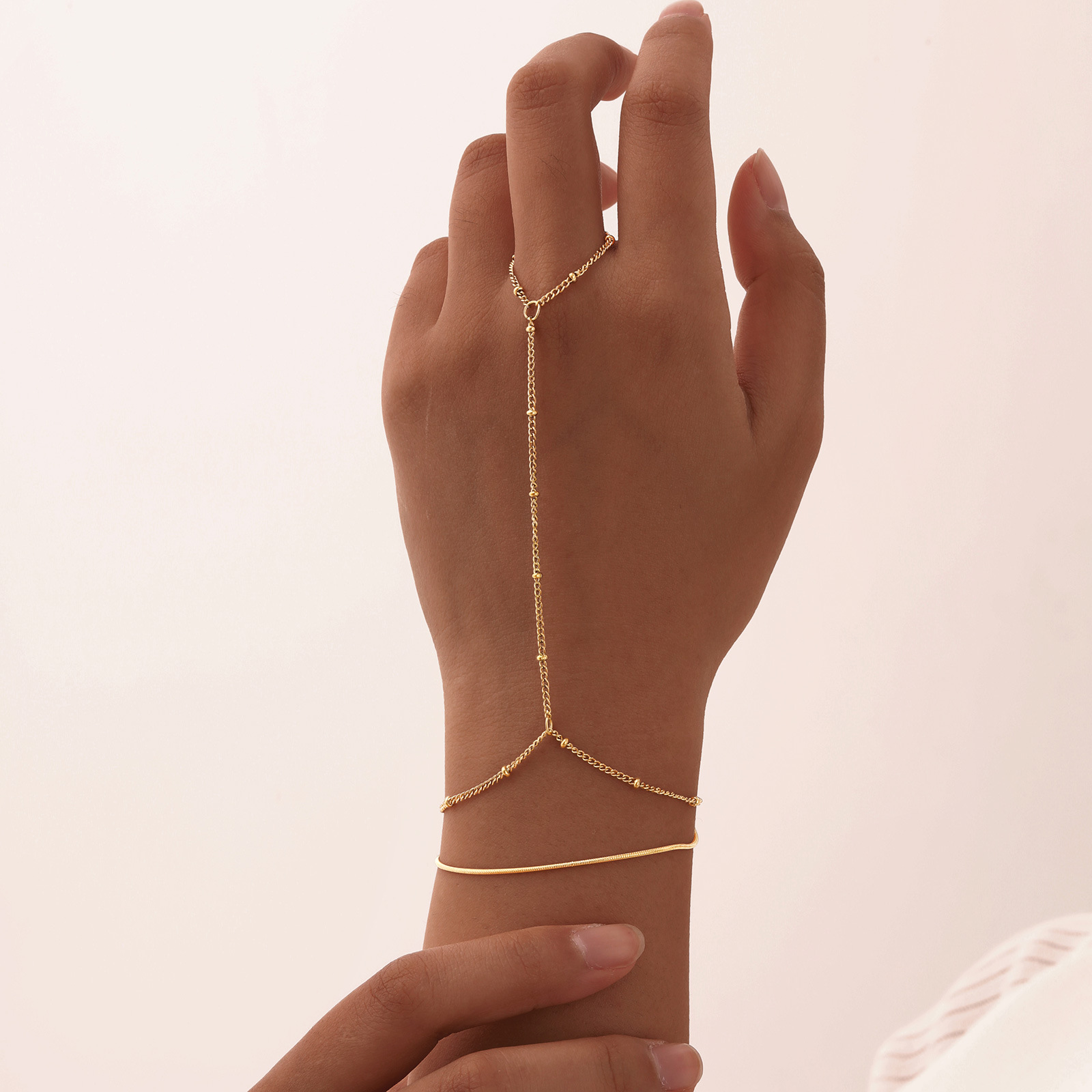 6g Weight Artificial Pearls Inlay Material Bracelets Classification 304 Stainless Steel Chain Material cable chain Chain Type Daily Occasion 304 Stainless Steel Material Geometric Pattern All Seasons Season Women's Gender Plating Design IG Style Style IG Style Geometric 304 Stainless Steel Artificial Pearls Cable Chain Bracelets In Bulk 12