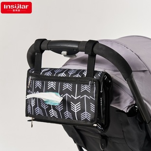 Multifunctional mummy bag portable baby diaper changing pad diaper bag baby waterproof diaper changing table maternal and child supplies
