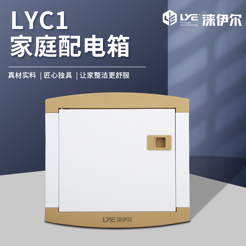 非洲跨境空开4-8way规格配电箱户外明装防潮防水强电箱冷轧钢板盒