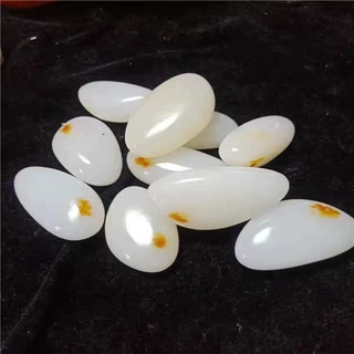 批发新疆和田 白玉手把件阿富汗羊脂白玉吊坠量大从优和田白玉籽