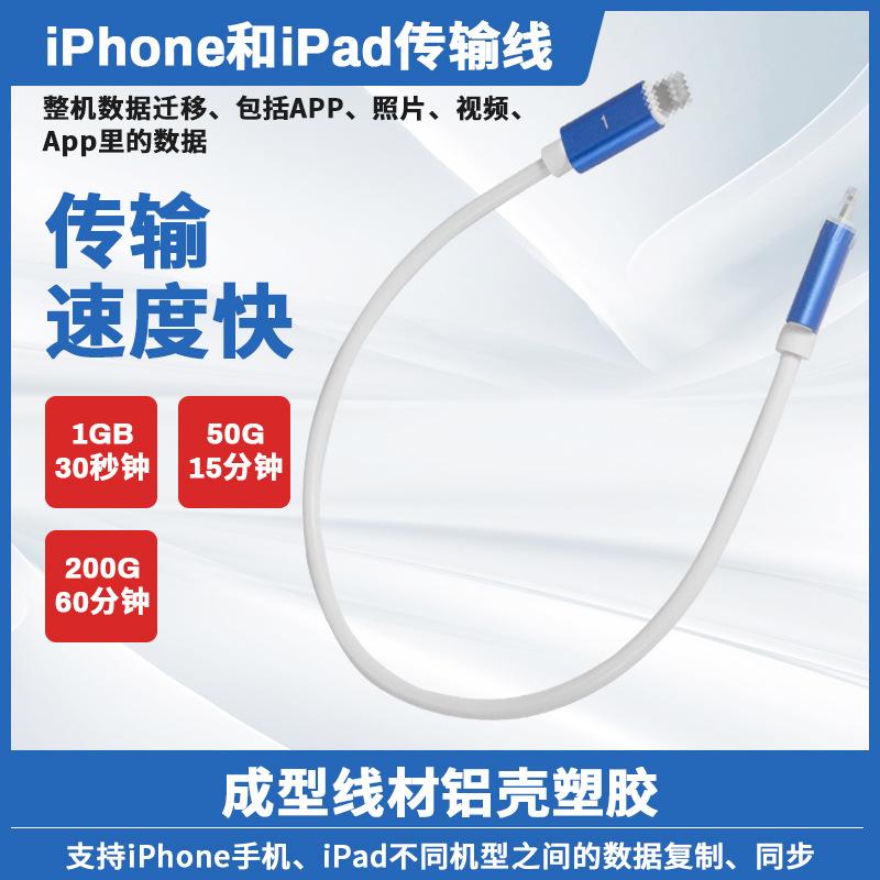 适用于苹果iphone15系列magico刷机线工程线自动进恢复模式数据线