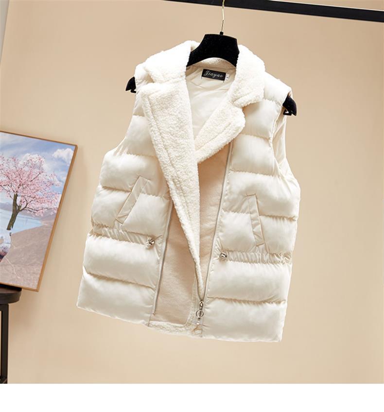 Women's Clothing Autumn and winter three piece suit for women, designer sweater, thickened slim vest coat, high waist, wide leg casual pants_voghion.com