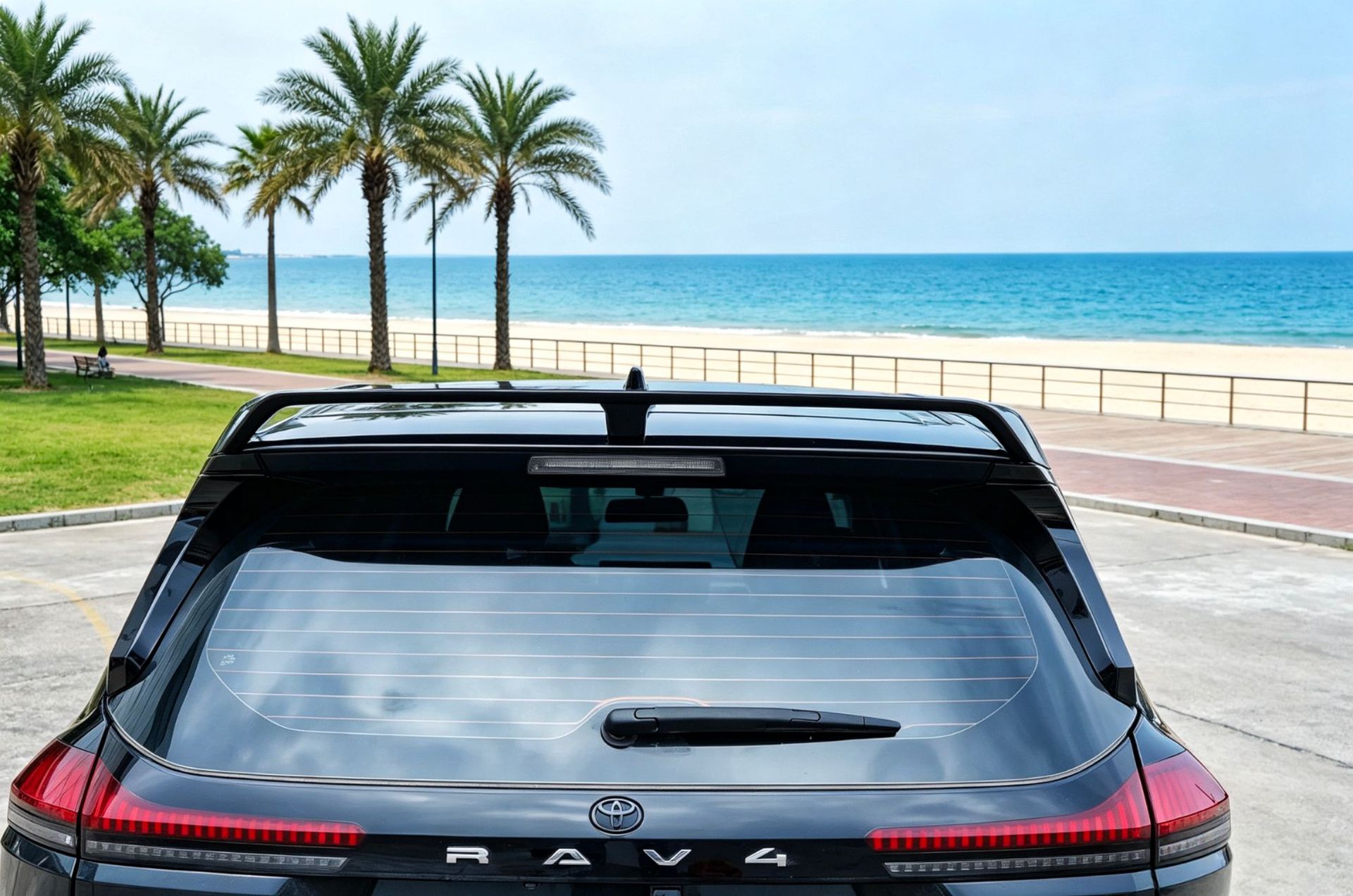 Suitable for 26 Models of Rav4, Rongfang, and Wildlander Modified Front Spoiler, Side Skirts, Rear Bumper, Roof Wing, Rear Diffuser, and Louvered Spoiler