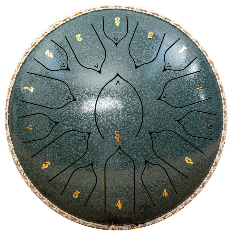 Comercio exterior transfronterizo tambor etéreo 6 / 8 / 10 / 12 pulgadas 15 tonos tambor de niños olvidar tambor de preocupación tambor de disco adulto tambor etéreo